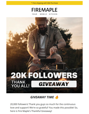 🔥FIREMAPLE Thankful GIVEAWAY!!!--🎁$200 Gift Card On Official Website!!!