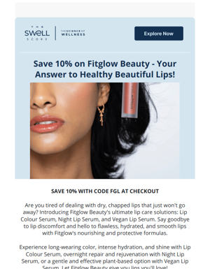 Save 10% On Flawless Lips With Fitglow Beauty