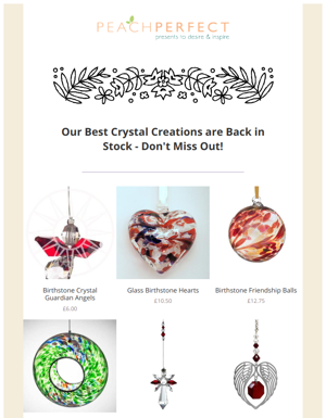 Limited Stock Alert: Best Selling Crystal Crafts Are Back💐