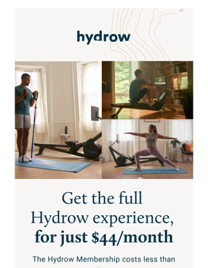 3 Reasons To Get A Hydrow Membership