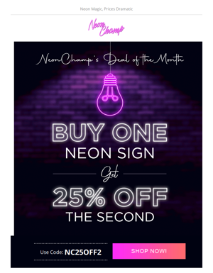 Lights Out On This Deal Soon: 25% OFF! 💡