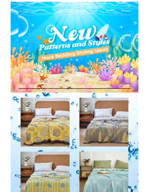 Weekly New Arrival Bedding 🐳