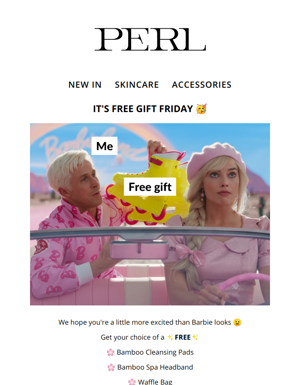 It's Free Gift Friday 🥳