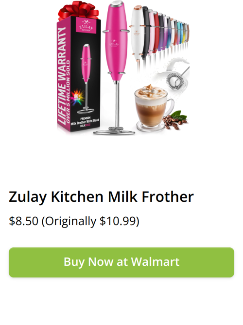 Zulay Kitchen Milk Frother