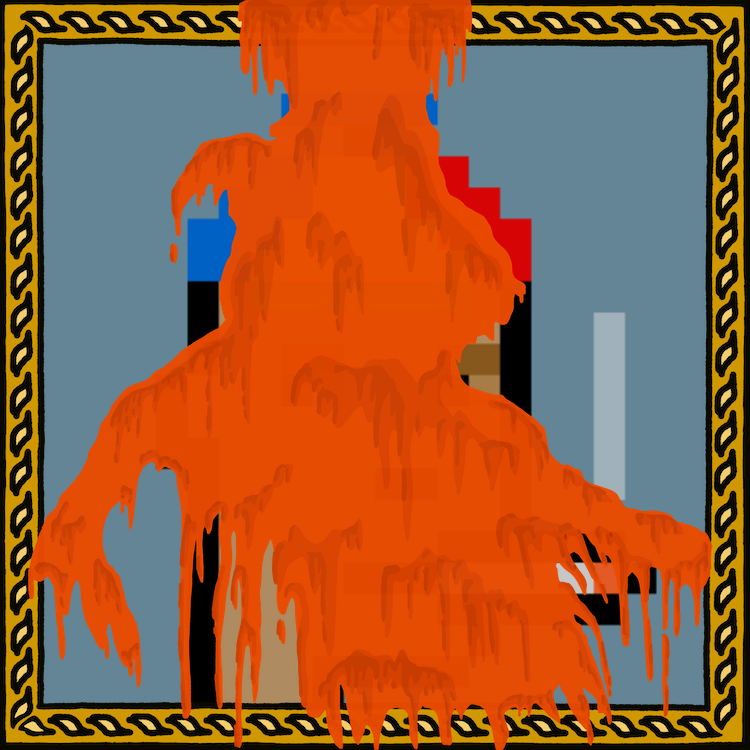 CryptoPunk #8146, Splatted, 2022