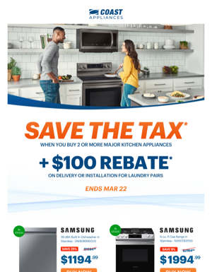Our "Save The Tax" Promotion Is Heating Up! 🔥