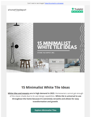 15 Minimalist Tile Ideas You Must See!