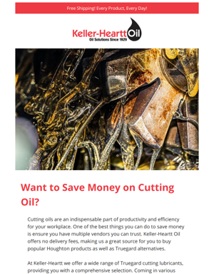 Want To Save Money On Cutting Oil? 💰