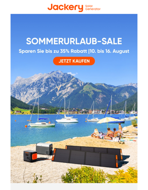 🌴 Sommerurlaub-Sale: Abenteuerbereit Mit Bis Zu 35 % RABATT!