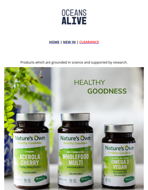 Nature's Own - Healthy Goodness