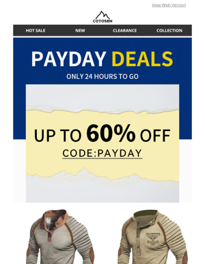 Salary In? Don't Miss Out Payday Deals.