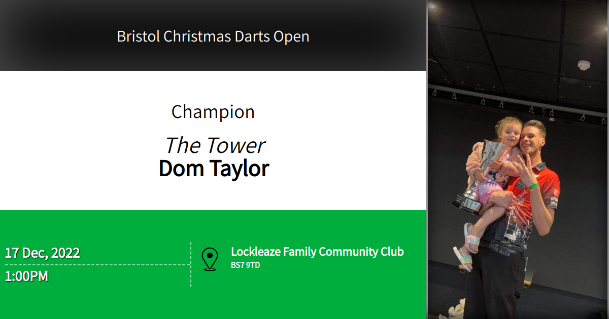 Bristol Christmas Darts Open