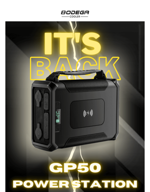 📢Just Arrived: Your Favorite Stock: GP50 Power Station!