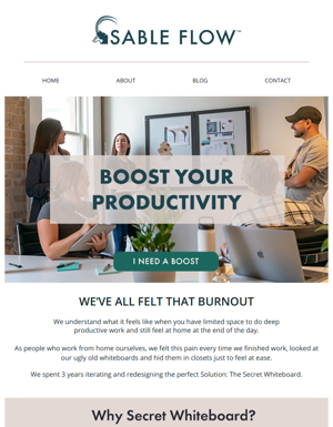 Need A WFH Productivity Boost?