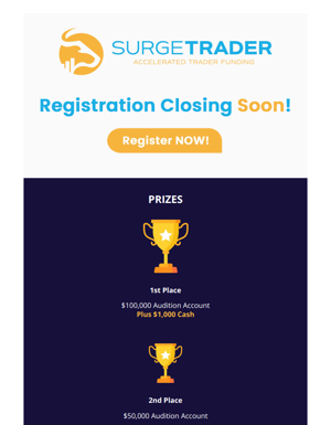 ⏰ Did You Register For The Trading Contest?