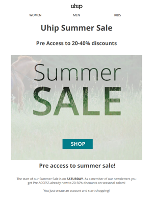 Summer Sale - Exclusive Pre Access ⭐✨