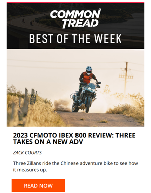 CT Digest: 2023 CFMOTO Ibex 800 Review: Three Takes On A New ADV