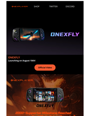 🔥ONEXFLY Launching On August 10th!✈️