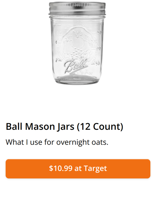 Ball Regular Mouth Mason Jars