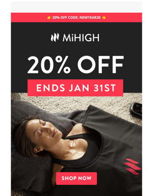 Don't Miss Out 👉👉👉 20% Off Ends Jan 31