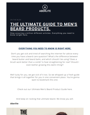 The Ultimate Guide To Men's Beard Products
