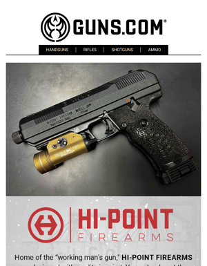Affordable, American-Made Firearms - Shop Hi-Point!