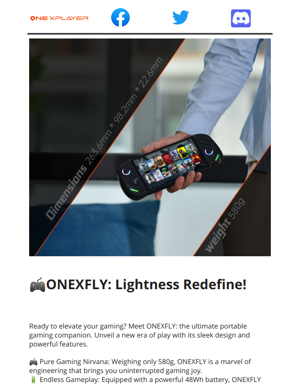 🎮🚀Unleash Gaming Nirvana With ONEXFLY !