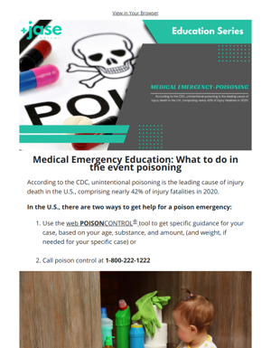 Medical Emergency Education: What To Do In The Event Of Poisoning
