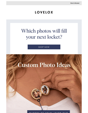 Not Sure Which Photos To Put Inside Your Locket?