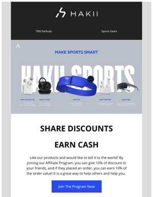 Share Discounts & Earn Cash