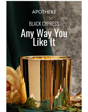 🌲 The New Black Cypress