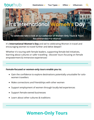 Help Us Celebrate International Women's Day 💪