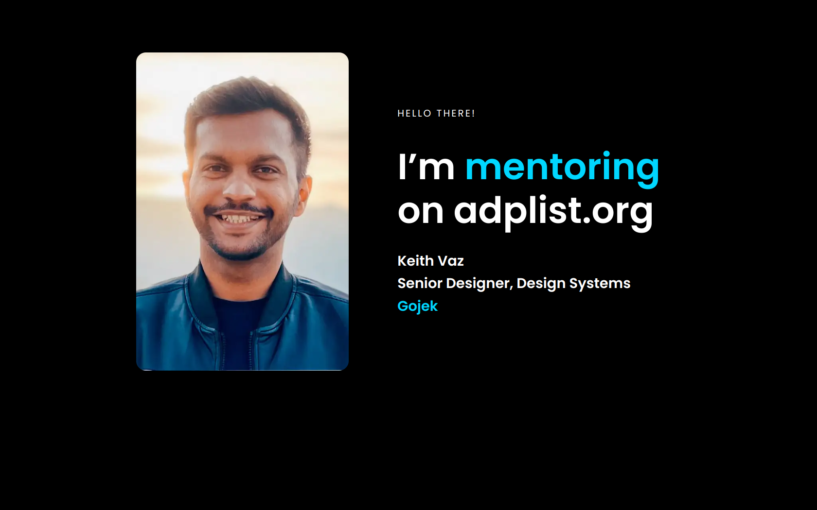 Keith Vaz on ADPList