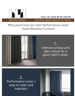 Reasons To Love Performance Linen Hotel Blackout Curtains