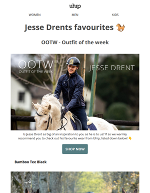 Jesse Drent's OOTW (Outfit Of The Week) 🐎