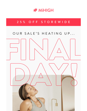 FINAL DAY ⏰ 25% Off Expires Soon