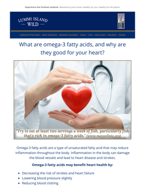 Heart Healthy Omega-3's Please! 💗