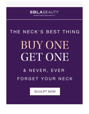 VIPS ONLY - Buy One, Get One All Neck Sculpting Wands