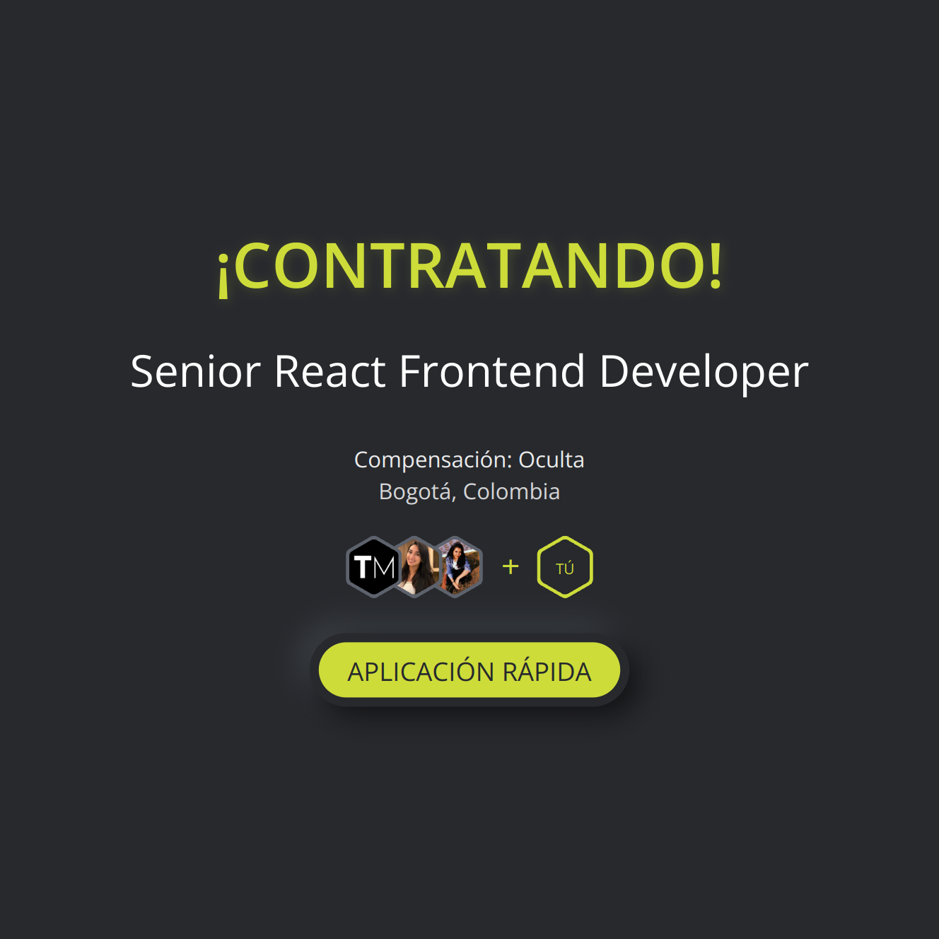 Senior React Frontend Developer en Tita Media | Torre