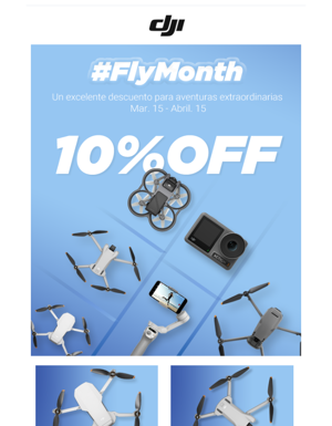 Últimos Días 10% OFF | #FlyMonth
