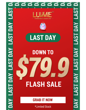 $79.9 Flash Sale Started Now! Sorry For The Long Wait!