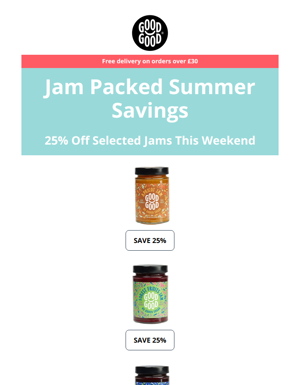 Jam Packed Summer Savings