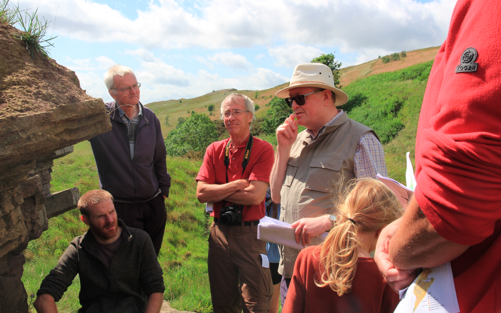 Creation geologist Paul Garner visits Edinburgh