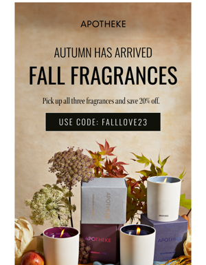 🍂 Buy Our Fall Trio & Save
