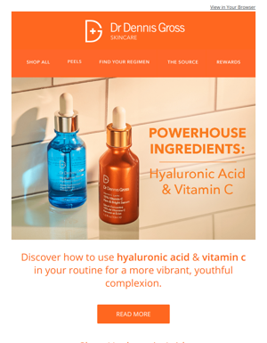 Can You Use Hyaluronic Acid With Vitamin C? Open To See.