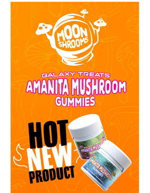 New Product Alert: 🍄 Amanita Mushroom Gummies Are Here!