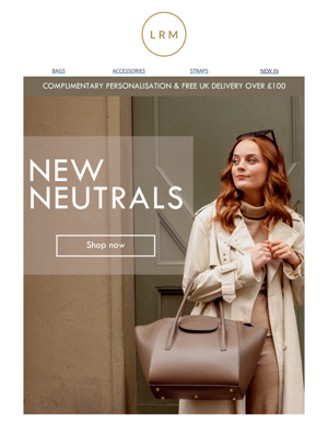 Say Hello To New Neutrals