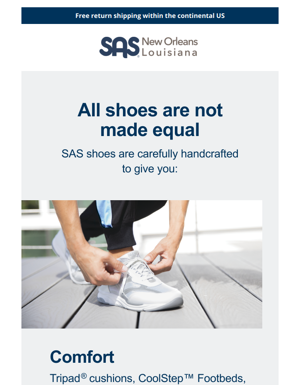 👀 The SAS Shoes Formula