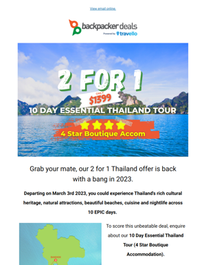Thailand Adventure FOR FREE!? 📣☀️
