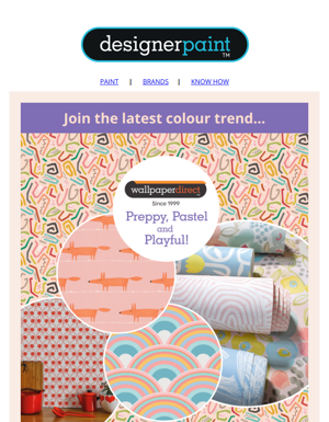 Colour Trend - Preppy, Pastel & Playful!